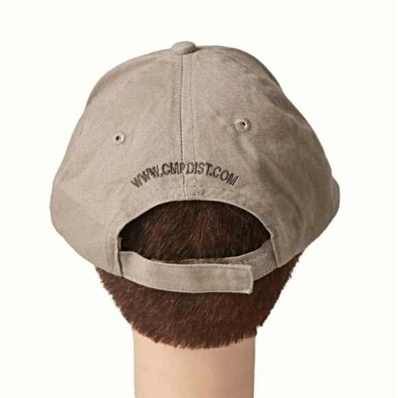 Vintage C.M.P. Distributors Inc. Baseball Cap Embroidered Tan - Picture 5 of 9